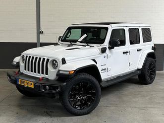 jeep wrangler unlimited 4xe cabrio, 20 inch, apple - android ect.