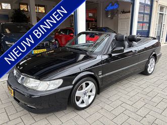saab 9-3 cabrio 2.0 turbo aero 206 pk/topstaat