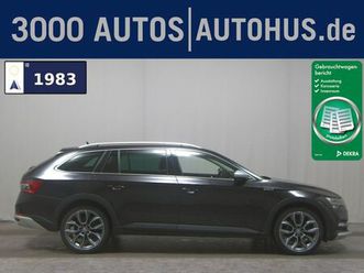 skoda superb kombi 2.0 tdi 4x4 scout navi led vc ahk