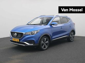 mg zs - ev luxury 45 kwh | 1e-eigenaar | navi | panoramadak | leder | camera | apple carplay | 1e