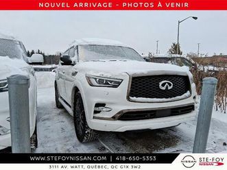 2024 infiniti qx80 luxe 7 places traction integrale