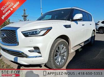 2024 infiniti qx80 luxe 7 places traction integrale