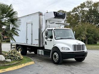 used 2018 freightliner m2106 22 foot cummins reefer cube van