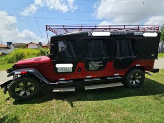 toyota bandeirante jipão 12 passageiros turismo buggy jardineira