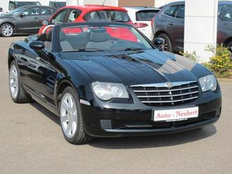 chrysler crossfire cabrio black-line