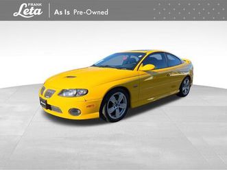 used 2005 pontiac gto