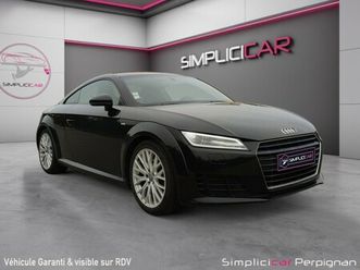audi tt coupe 2.0 tdi 184 s line - virtual cockpit - gps - climatisation - bluetooth - garantie 12 mois europe