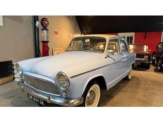 1963 simca aronde bleu manuel, 4 vitesses conduite à gauc...
