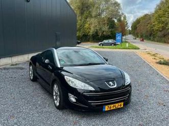 peugeot rcz 1.6 thp 2011 zwart — peugeot — marktplaats