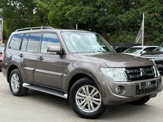 2013 mitsubishi shogun di-d sg3 - fsh with 11 service stamps estate diesel automatic