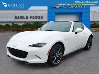 used 2017 mazda miata mx-5 rf gt hardtop, convertible roof lining, convertible roof wind blocker, power windows, power steering, remote keyless entry, dual fron