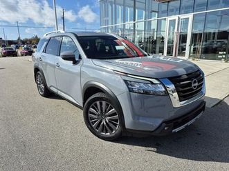 used 2022 nissan pathfinder sl premium heads up display - leather - bose premium audio speakers