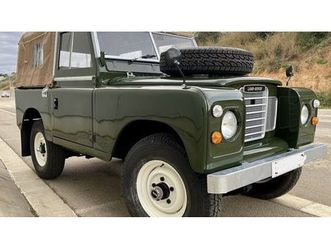 1974 land rover series 2a vert manuel, 4 vitesses conduit...