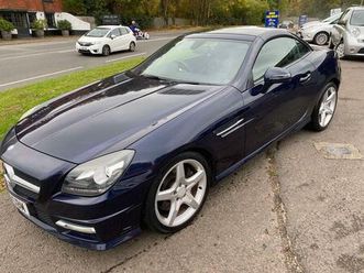 2.1 slk250 cdi blueefficiency amg sport g-tronic+ euro 5 (start/stop) 2dr