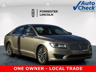 used 2018 lincoln mkz select