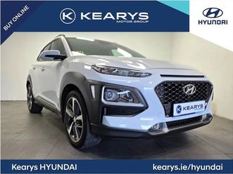 hyundai kona 1.0 premium (full electric leather s
