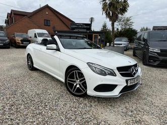 2.1 e220d amg line edition cabriolet g-tronic+ euro 6 (start/stop) 2dr