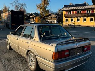 bmw e30 325 i m tech 2 in lachsilber top zustand mit serviceheft
