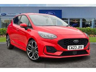 2023 ford fiesta 1.0 ecoboost st-line x sync3 navigation, heated seats & steering wheel, rea ...