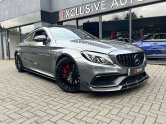 2018 mercedes-benz c-class 4.0 c63 amg (premium)(start/stop) coupe 2d speedshift mct