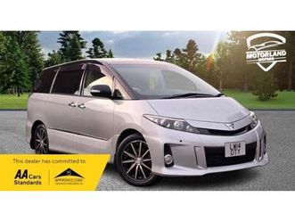 2014 toyota estima areas 2.4l petrol auto 7 seats 5 dr petrol automatic