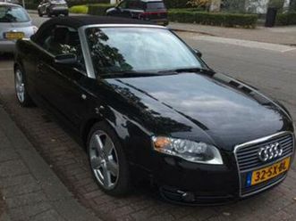 audi a4 2.0 tfsi 147kw cabrio aut 2006 zwart — audi — marktplaats
