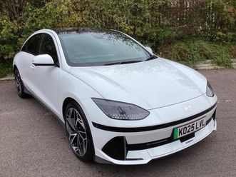 2025 hyundai ioniq 6 168kw ultimate 77kwh 4dr auto saloon electric automatic