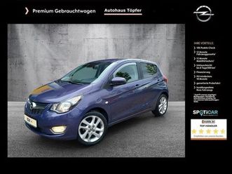 opel karl premium &#034;exklusiv&#034; leder/garantie/klima/usb