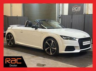 2.0 tfsi black edition roadster euro 6 (start/stop) 2dr