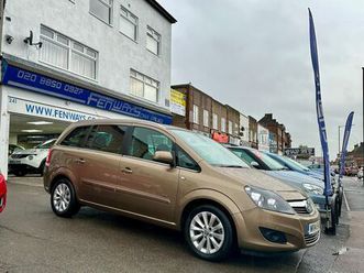 2014 vauxhall zafira 1.8 design nav (120ps)
