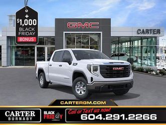new 2026 gmc sierra 1500 pro 4wd | 2.7l turbomax engine/hd rear camera
