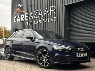 2017 audi a3 1.6tdi black edition (116ps) (start/stop) sportback 5d