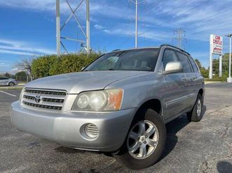 used 2002 toyota highlander base