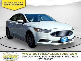 used 2017 ford fusion se