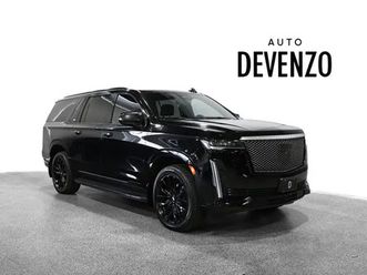 2021 cadillac escalade esv esv 4wd luxury custom starlight roof