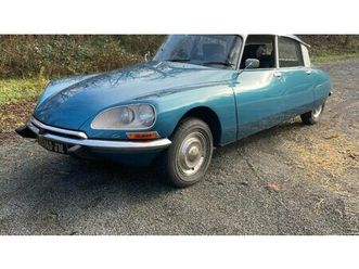 1973 citroen ds bleu automatique, 4 vitesses conduite à g...