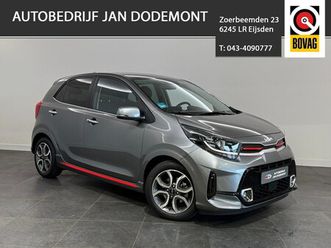 kia picanto - 1.0 gt line navigatie leder