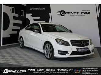 mercedes classe c coupe sport 180 - bva - essence - amg line