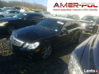 mercedes e 55 2010, 5.5l, uszkodzony bok slubice
