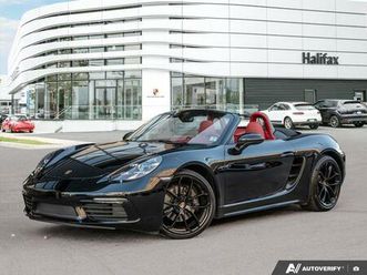 used 2024 porsche boxster 718 style edition!