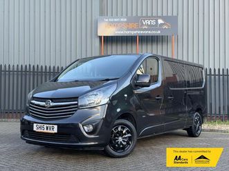 2015 vauxhall vivaro 1.6cdti sportive 2900 ecoflex l2h1 (120ps) panel