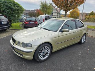 bmw 316ti compact 1.8 klimatr xenon tempom sihzg
