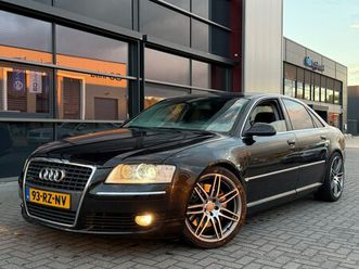 audi a8 - 3.7 quattro v8 300pk+ bose.xen.nav.20' facelift m'06