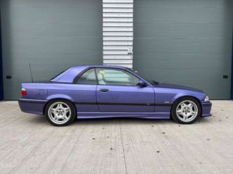 e36 bmw m3 3.2 evo 6 speed manual 1998 s convertible rare individual veilchenblau only 12 made