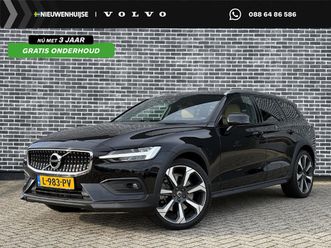 volvo v60 cross country 2.0 b5 awd pro | trekhaak | elektrische stoelverstelling | adaptieve cruise control met stuurhulp | harman kardon audio | stoelen en stu