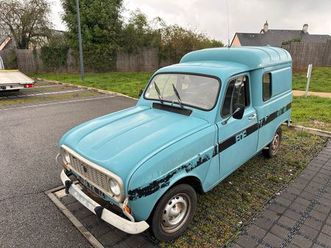 1987 r4 f4 renault kasten giraffenklappe gasanlage gpl serie