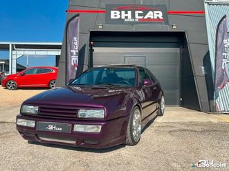 volkswagen corrado 2.9 vr6 190 toit ouvrant - cuir - restauration complète avec factures et dossier