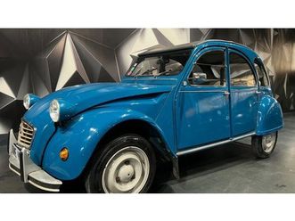 1984 citroen 2cv bleu manuel, 4 vitesses conduite à gauch...