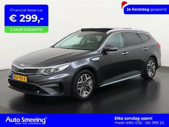 kia optima sportswagon 2.0 gdi phev executiveline | schuifdak | trekhaak | mem stoel | harman/kardon | zondag open!