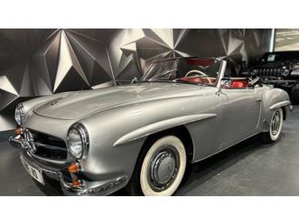 1960 mercedes 190 gris manuel, 5 vitesses conduite à gauc...